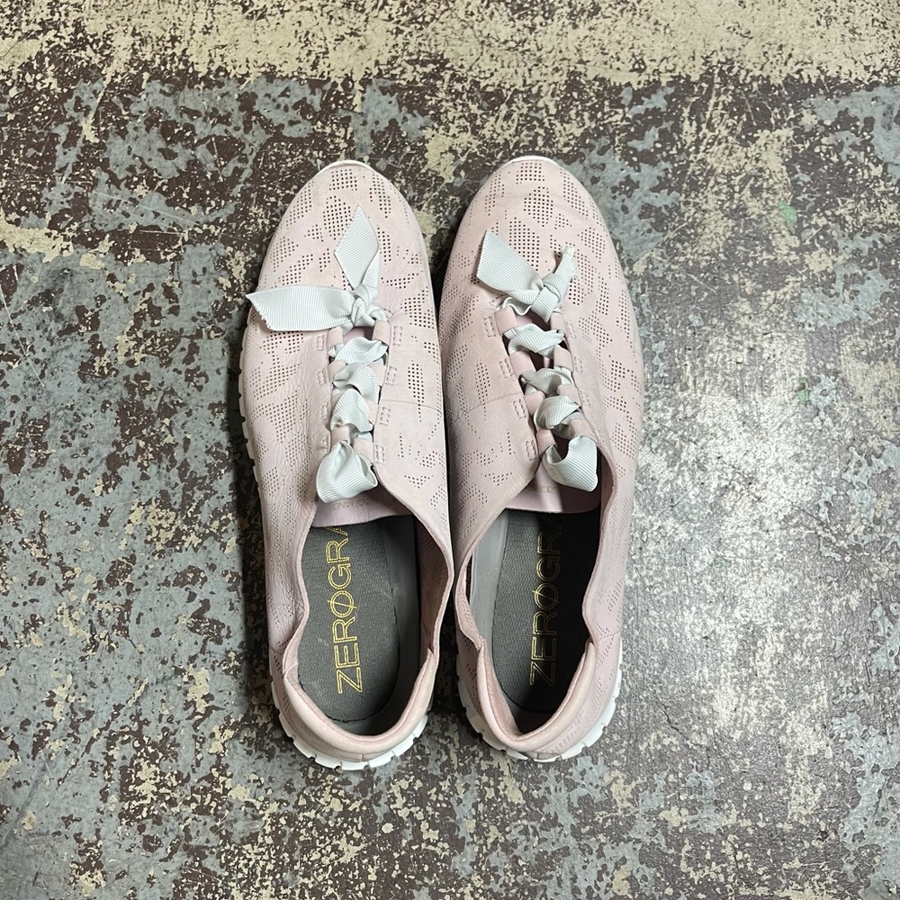 Cole Haan Zerogrand blush pink runners SZ 8 1/2 b